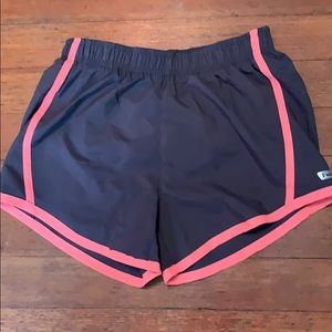 Dark Grey with pink stripe shorts